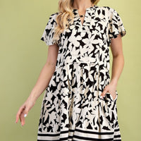 The Delilah Floral V-Neck Dress