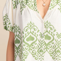The Iris Button Down Mini Dress