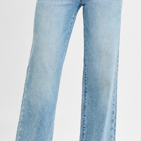 Risen-Tummy Control MR Wide Jeans