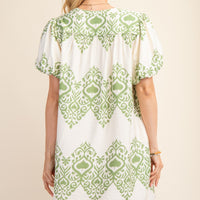 The Iris Button Down Mini Dress