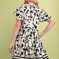 The Delilah Floral V-Neck Dress