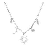 Dream Big. Sparkle More. Shine Bright. Charm Necklace