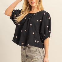 The Sarah Black Top