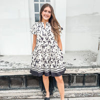 The Delilah Floral V-Neck Dress