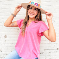 Pink Bloom Top