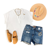 The Tomi Off White Blouse