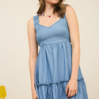 The Reggi Chambray Dress