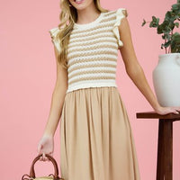 The Grace Sweater Top Midi Dress
