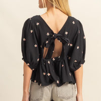 The Sarah Black Top