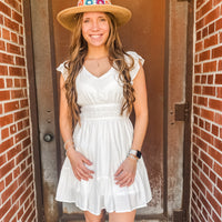 The Cara White Dress
