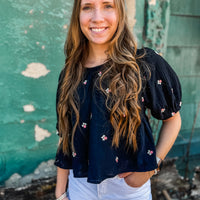 The Sarah Black Top