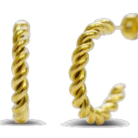 ISLA Twisted Hoop Earrings