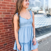 The Reggi Chambray Dress