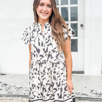 The Delilah Floral V-Neck Dress