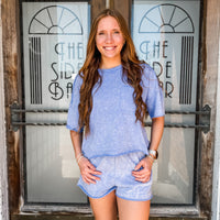 The Piper Periwinkle Top