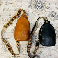 The Stacy Sling Bag Printed Strap