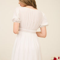 The Kloe White Dress