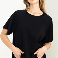 The Toni Black Tee