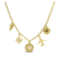 Bon Voyage! Charm Necklace