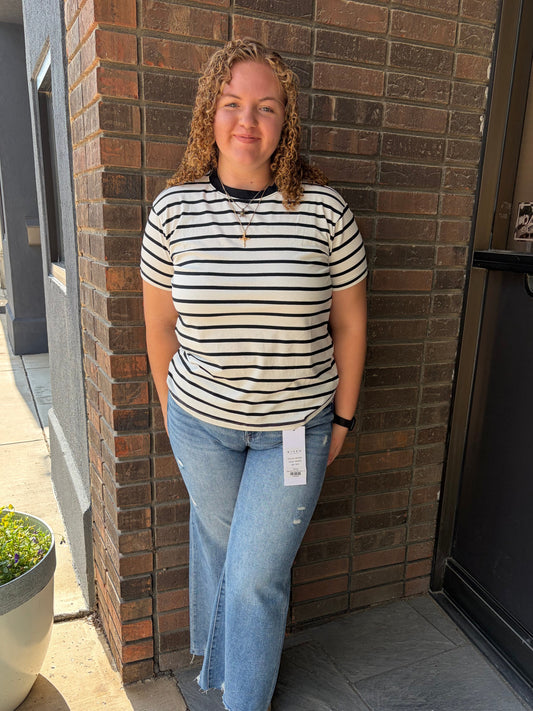 Relaxed Striped Tee