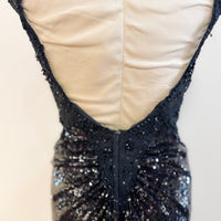 2 Black/Sequin Morilee Very Good
