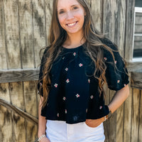 The Sarah Black Top