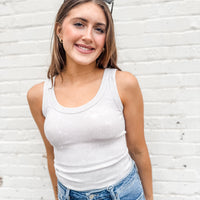 The Lili Ribbed Tank