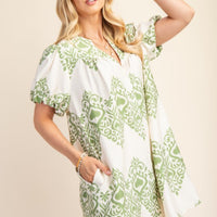 The Iris Button Down Mini Dress