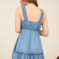 The Reggi Chambray Dress