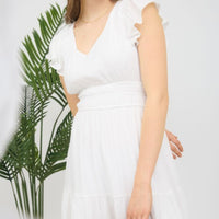 The Cara White Dress