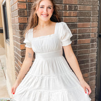 The Raeha White Dress