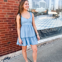 The Reggi Chambray Dress