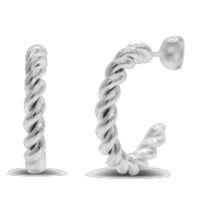 ISLA Twisted Hoop Earrings