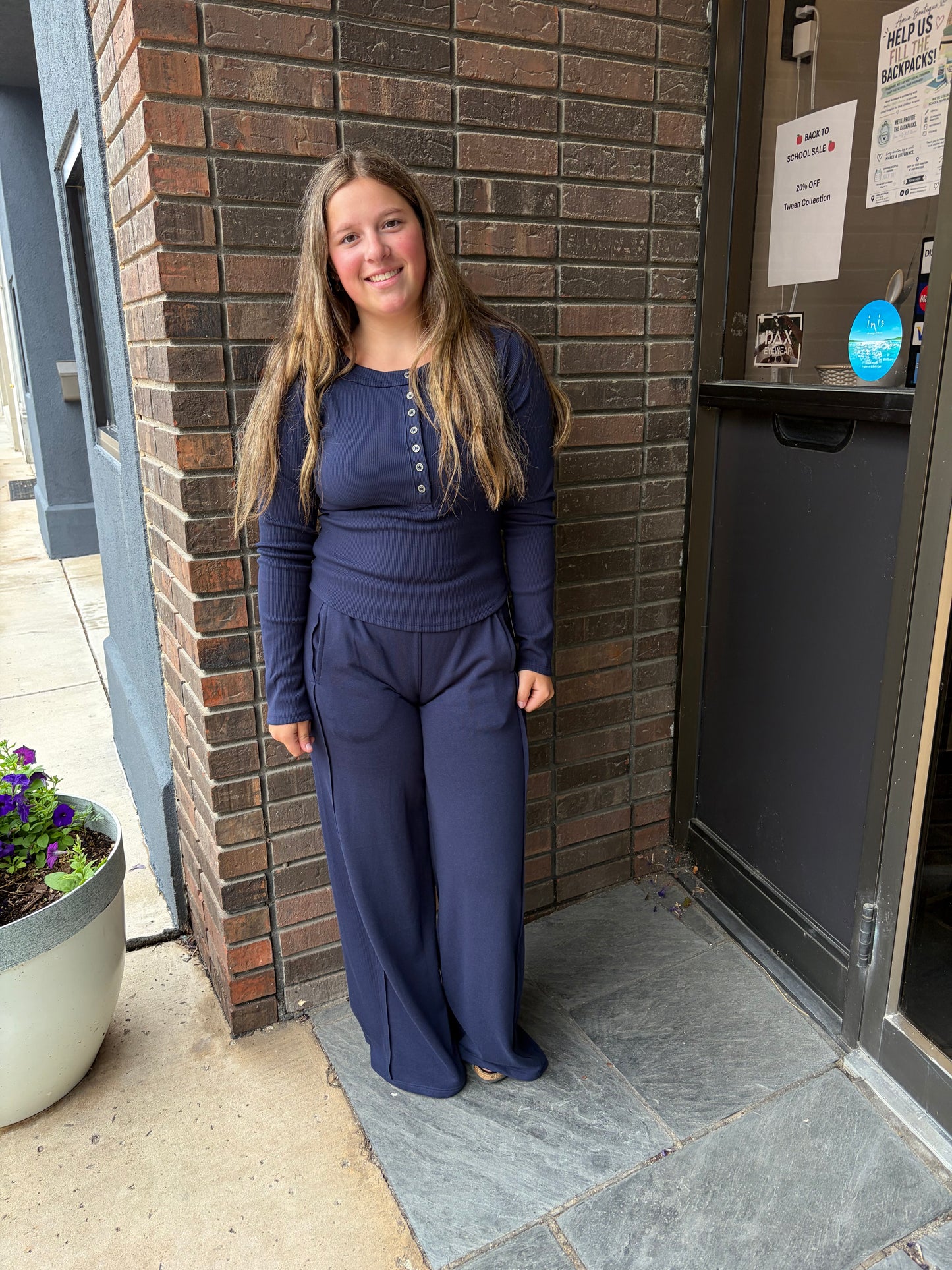 Comfort Wide Leg Pants