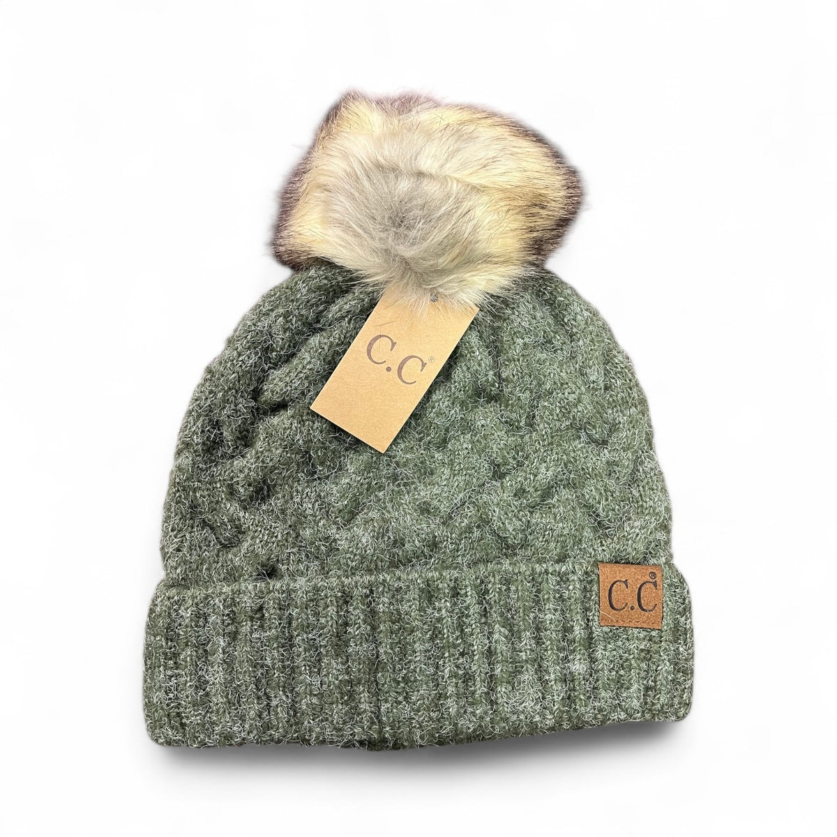 Olive C.C. Chunky Beanie
