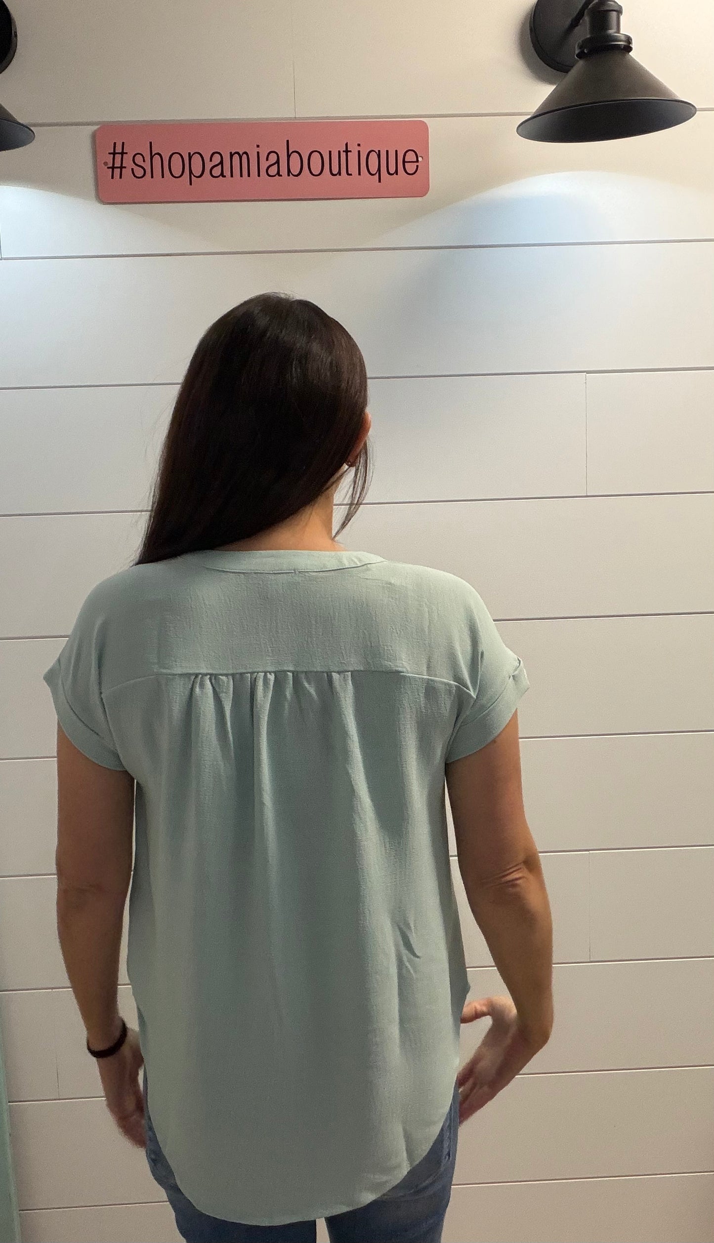 Effortless Button Blouse