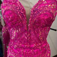 (12) 2 Cute-Hot Pink-Size 8