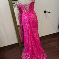 (12) 2 Cute-Hot Pink-Size 8