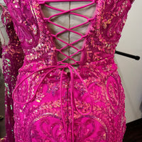 (12) 2 Cute-Hot Pink-Size 8