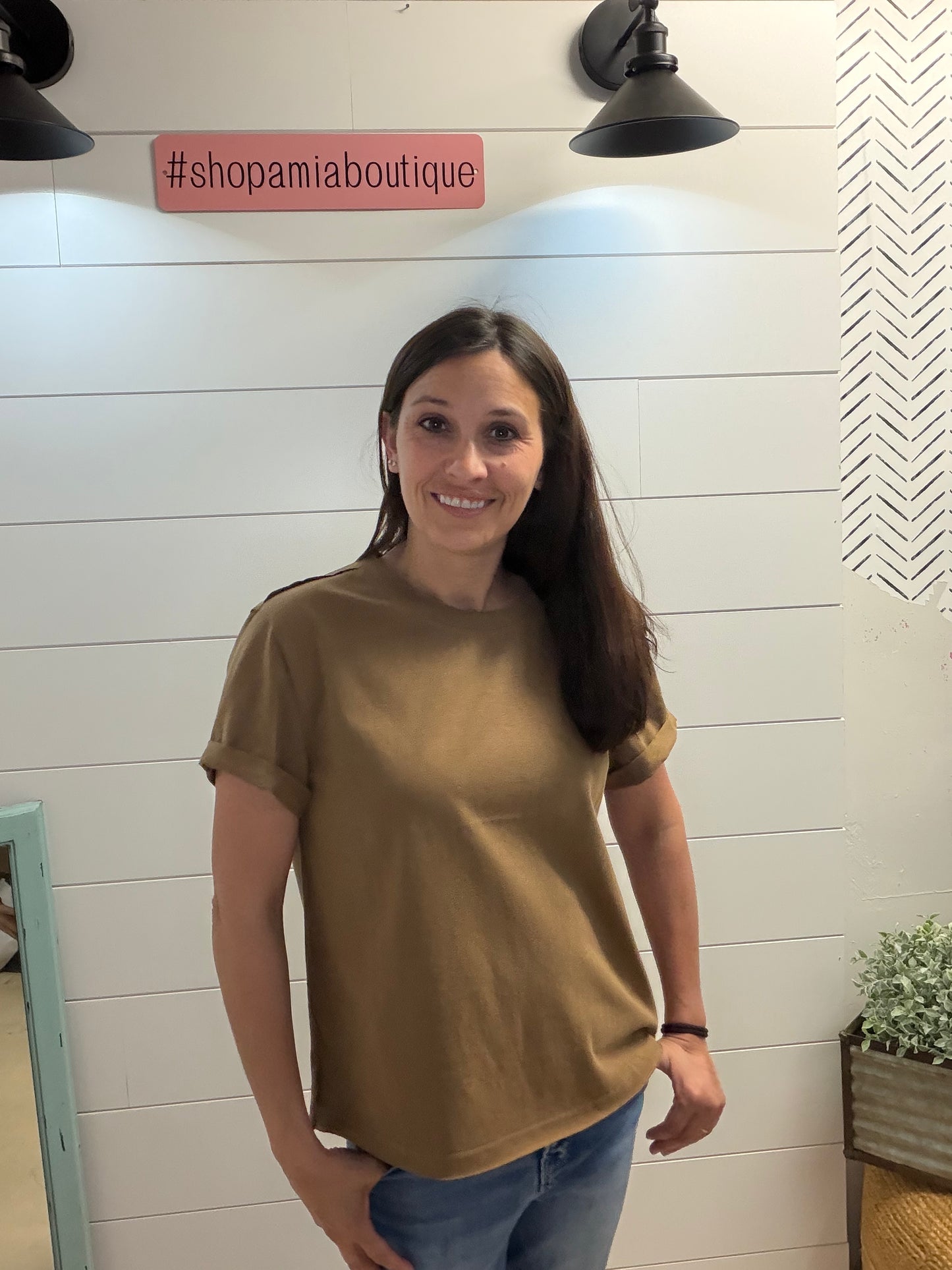 Mali Everyday Tee-Mocha