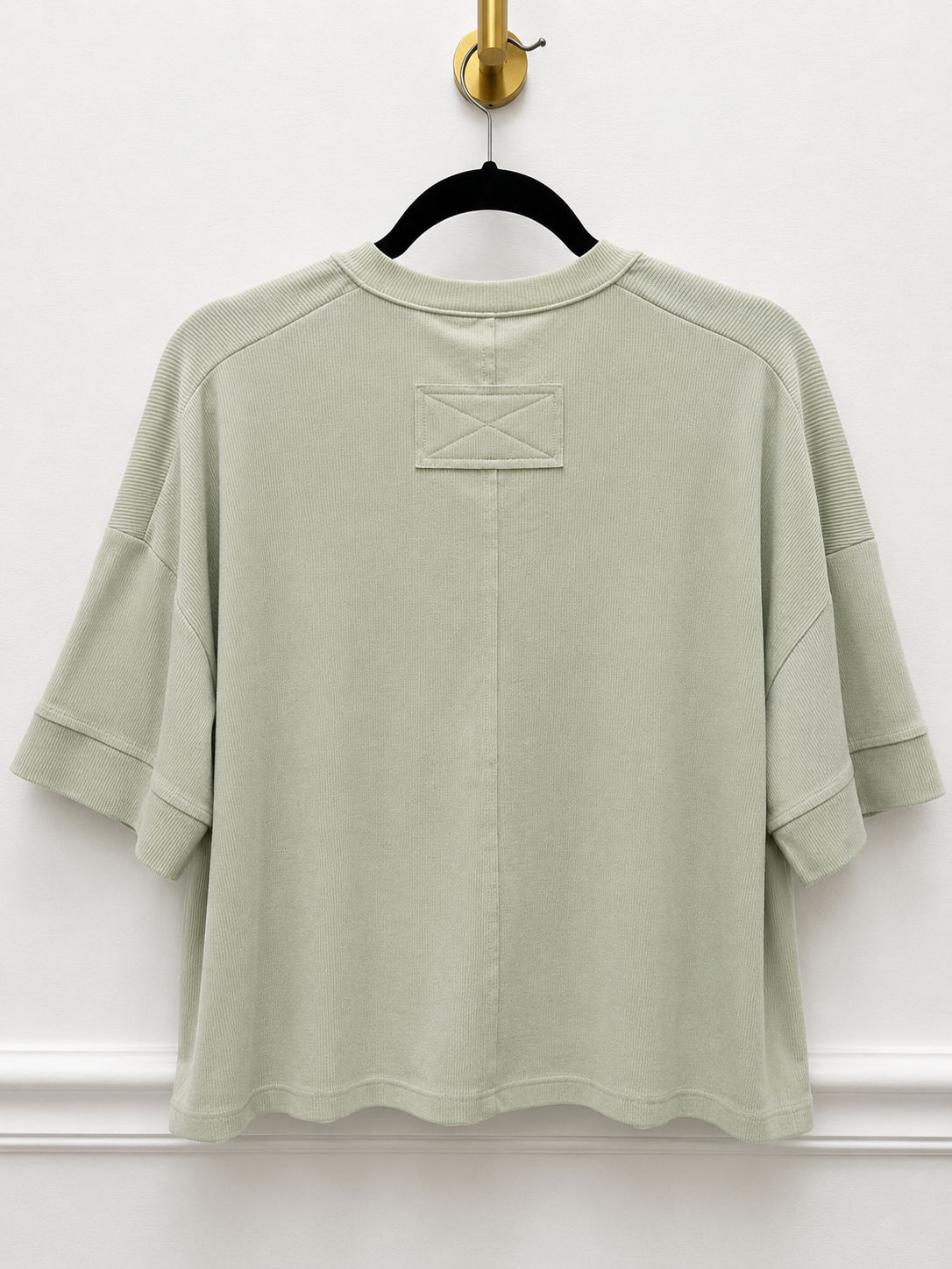 Simple Button Knit Top