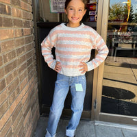 Girls Crew Neck Sweater