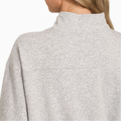 Fleece Half Zip Sweatshirt