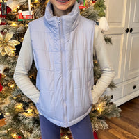 Tween girls 3 piece set. Vest, long sleeve, flared pants