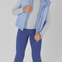 Tween girls active set-Vest, top, and flare pants