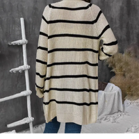 Striped Loose Cardigan