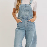 Sweet Lovely-Barrel-Leg Jumpsuit