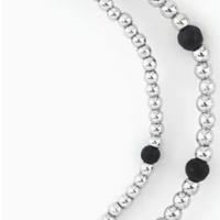 Stack Bracelet Set Silver