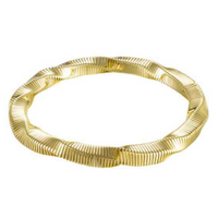Stretch Bracelet twist - gold/silver