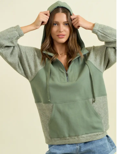 All-Day Cozy Half-Zip